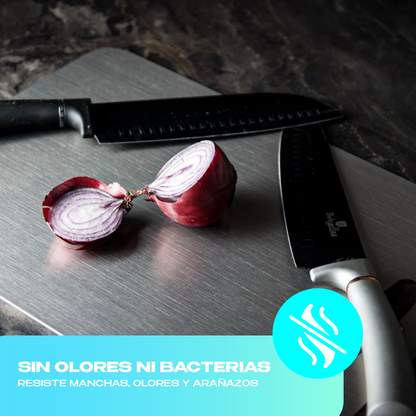 Tabla de titanio PURO sin acero inoxidable | Bonavida®