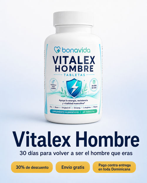 Vitalex Hombre | Recupera tu vitalidad